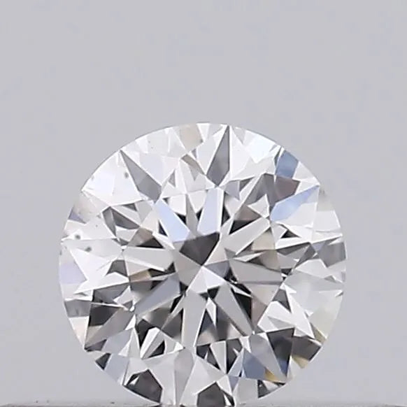 0.18ct Round Natural Diamond (Colour Yellow, Clarity VS2, Cut EX, GIA Certified)