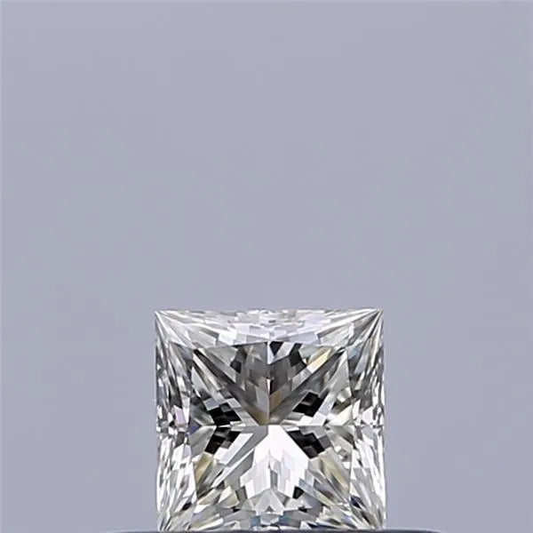 0.25ct Princess Natural Diamond (Colour J, Clarity VVS2, GIA Certified)